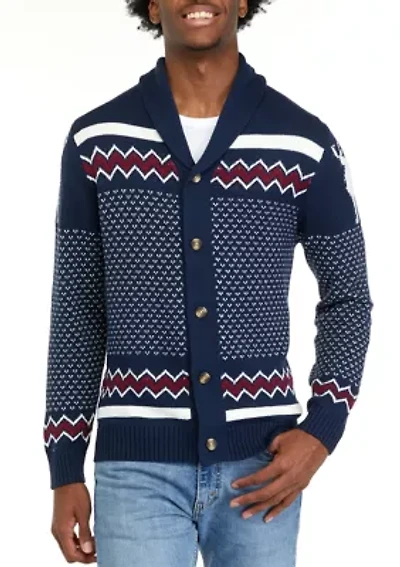 Fairisle Shawl Cardigan