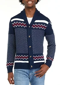 Fairisle Shawl Cardigan
