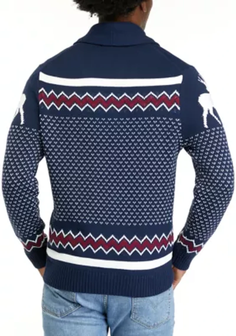 Fairisle Shawl Cardigan