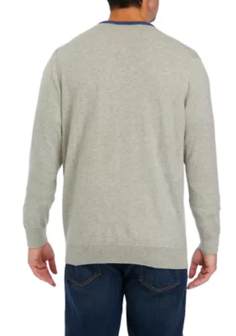 Men's Cotton Cash Cardigan Sweater