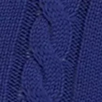 Cotton Blend Shawl Collar Cardigan