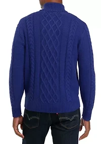 Cotton 1/4 Zip Pullover