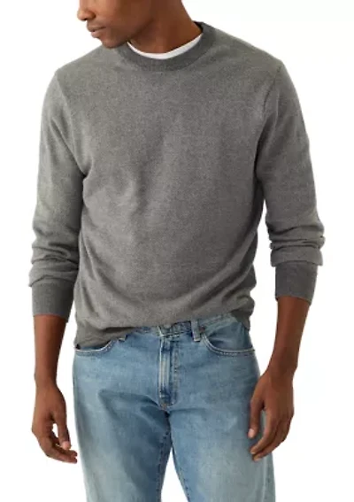 Solid Crew Neck Sweater