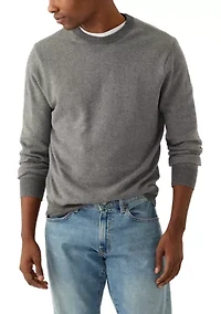 Solid Crew Neck Sweater