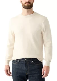 Solid Crew Neck Sweater