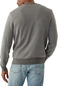 Solid Crew Neck Sweater