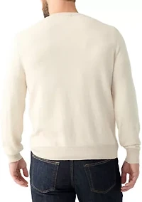 Solid Crew Neck Sweater