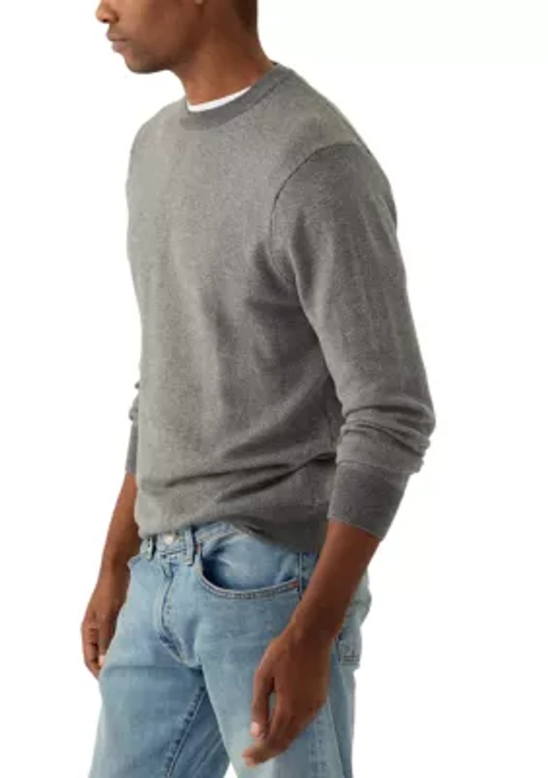 Solid Crew Neck Sweater