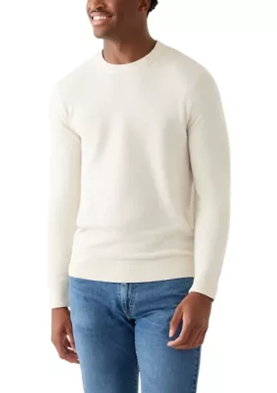 Men's Nailhead Crew Neck Sweater