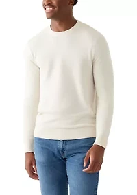 Men's Nailhead Crew Neck Sweater