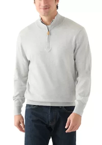 Men's Quarter Zip Sweater