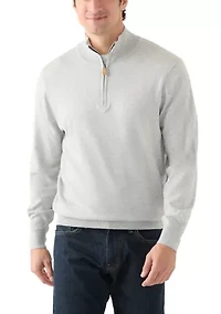 Men's Quarter Zip Sweater