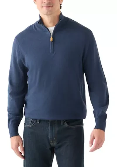 Men's Quarter Zip Sweater