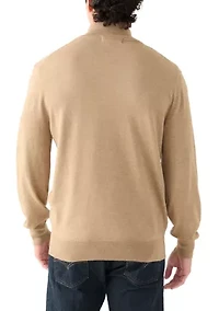 Men's Quarter Zip Sweater