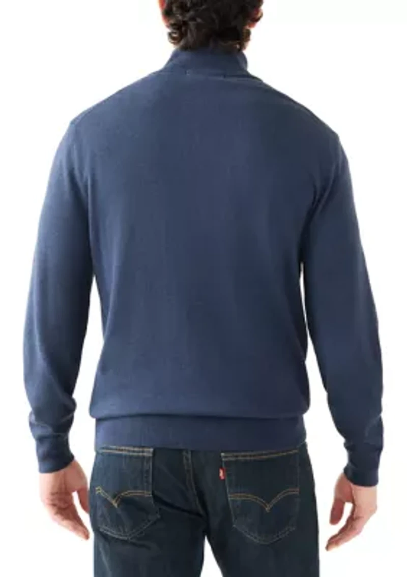Men's Quarter Zip Sweater