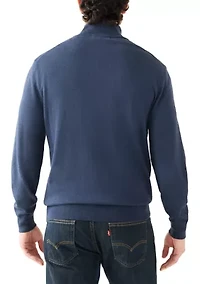 Men's Quarter Zip Sweater