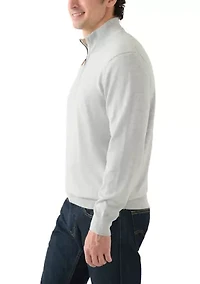 Men's Quarter Zip Sweater