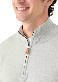 Men's Quarter Zip Sweater