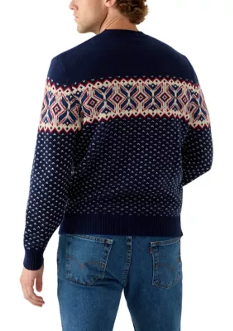 Men's Christmas Crew Neck Sweater