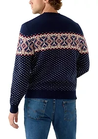 Men's Christmas Crew Neck Sweater