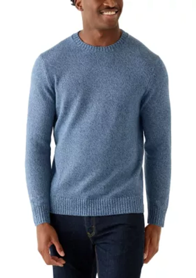 Men's Marled Crew Neck Sweater