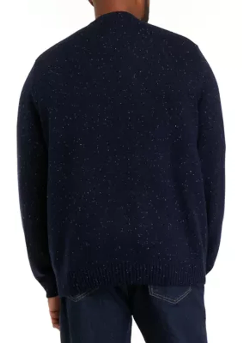 Big & Tall Solid Crew Neck Sweater