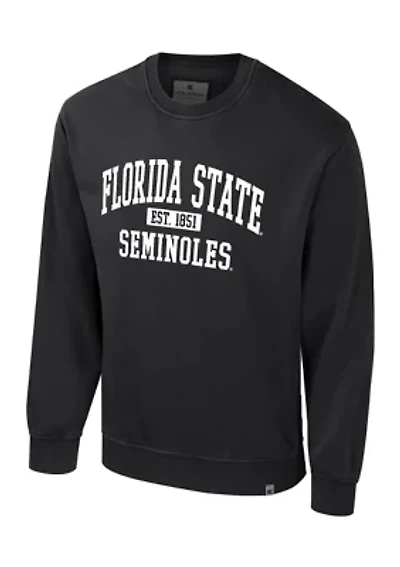 NCAA Florida State Seminoles Matrix Crew Neck Fleece Sweatshirt