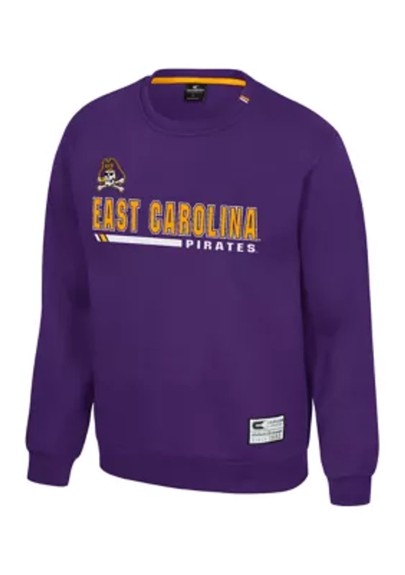 NCAA East Carolina Pirates Charlie Team Crew Pullover