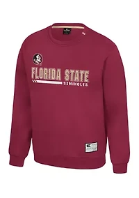 NCAA Florida State Seminoles Charlie Team Crew Pullover