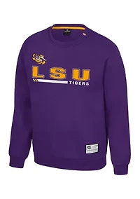 NCAA LSU Tigers Charlie Team Crew Pullover