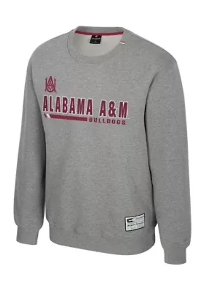 NCAA Alabama A&M Bulldogs Charlie Graphic Crew Pullover