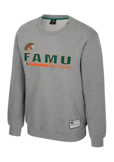 NCAA Florida A&M Rattlers Charlie Graphic Crew Pullover