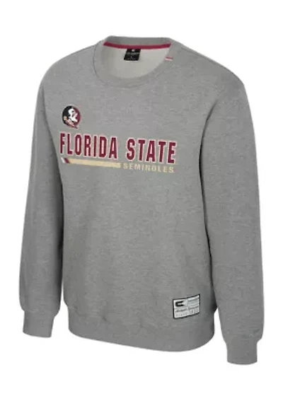 NCAA Florida State Seminoles Charlie Graphic Crew Pullover
