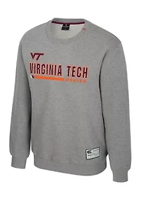 NCAA Virginia Tech Hokies Charlie Team Crew Pullover