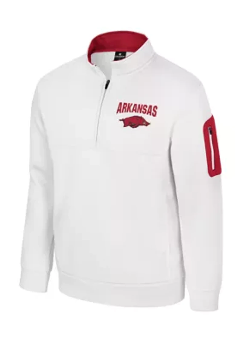 NCAA Arkansas Razorbacks Hits the Road 1/2 Zip Pullover