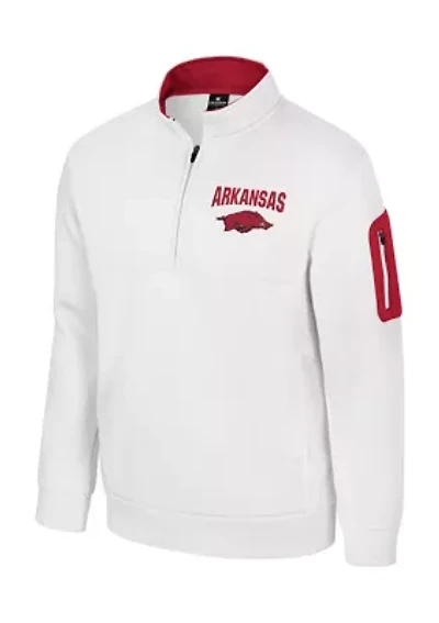 NCAA Arkansas Razorbacks Hits the Road 1/2 Zip Pullover