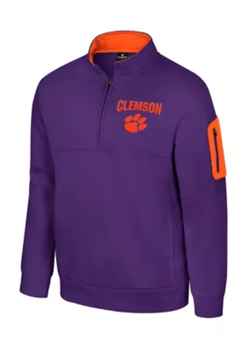 NCAA Clemson Tigers Hits the Road 1/2 Zip Pullover