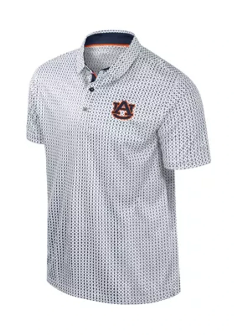 NCAA Auburn Tigers Reynolds Printed Polo Shirt