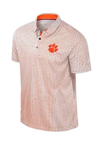 NCAA Clemson Tigers Printed Polo Shirt