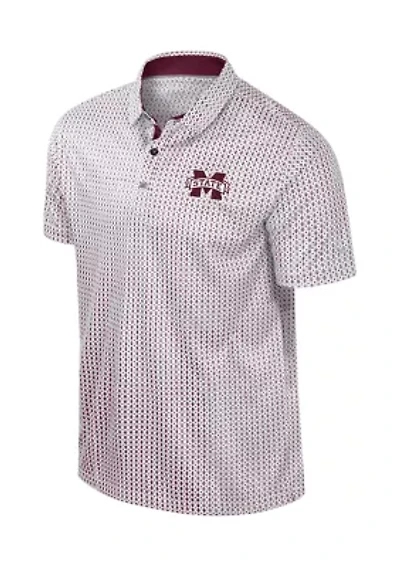 NCAA Mississippi State Bulldogs Reynolds Printed Polo Shirt