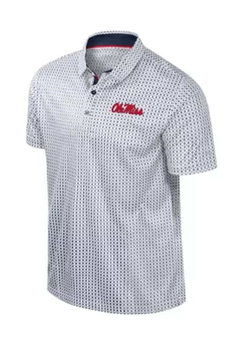 NCAA Ole Miss Rebels Printed Polo Shirt