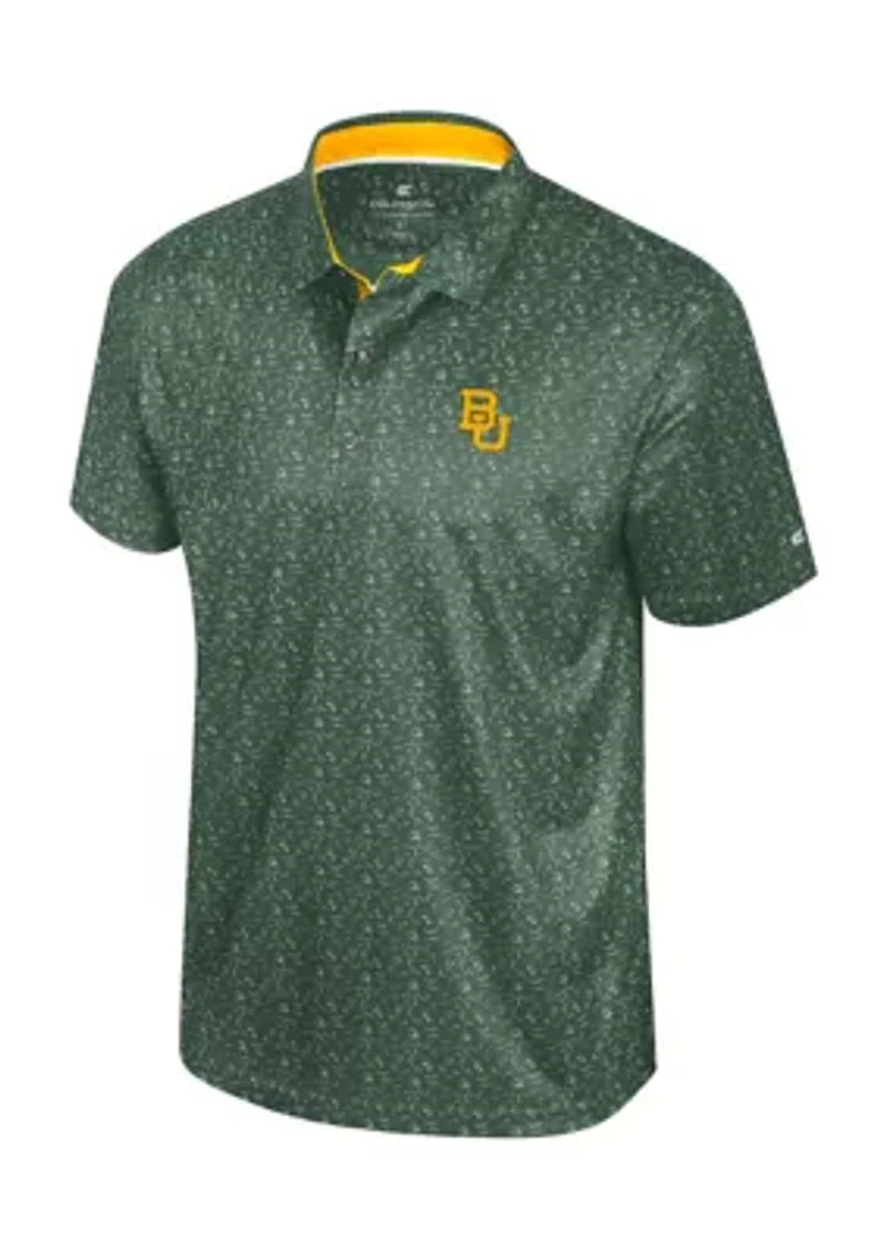 NCAA Baylor Bears Football Printed Team Polo Shirt