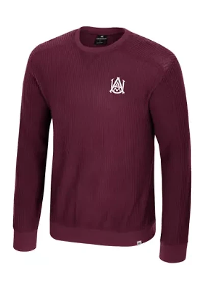 NCAA Alabama A&M Bulldogs Sweet Dee Waffle Sweater