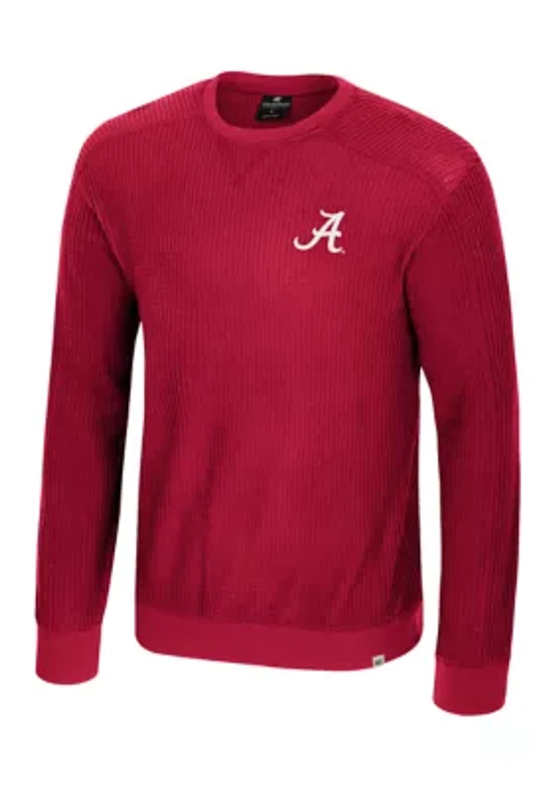 NCAA Alabama Crimson Tide Sweet Dee Waffle Sweater