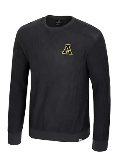 NCAA Appalachian State Mountaineers Sweet Dee Waffle Sweater
