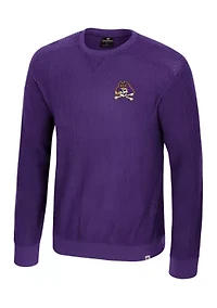NCAA East Carolina Pirates Sweet Dee Waffle Sweater