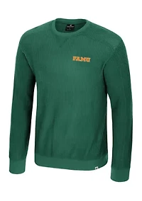 NCAA Florida A&M Rattlers Sweet Dee Waffle Sweater