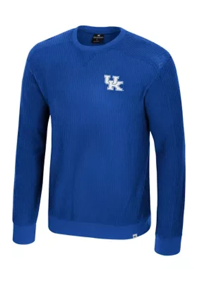 NCAA Kentucky Wildcats Sweet Dee Waffle Sweater