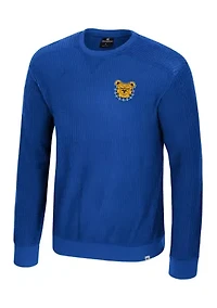 NCAA NC A&T Aggies Sweet Dee Waffle Sweater