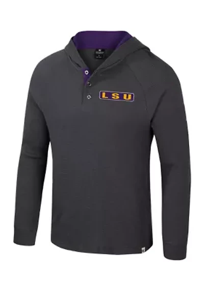 NCAA LSU Tigers Thermal Long Sleeve Hoodie